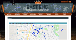 Desktop Screenshot of eastendculturaldistrict.org